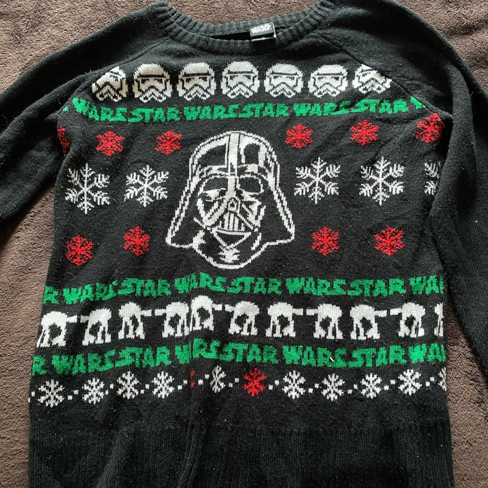 GUC Star Wars Darth Vader Christmas sweater